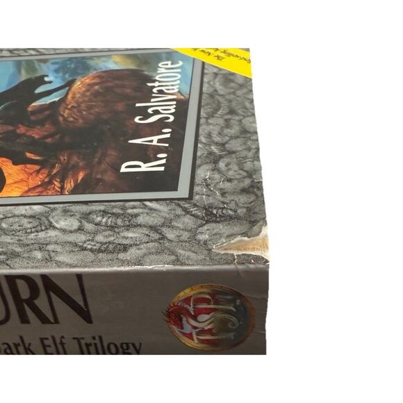 VTG 90s TSR Forgotten Realms: The Dark Elf Trilogy By RA Salvatore Books 2-3 PB - Picture 6 of 9